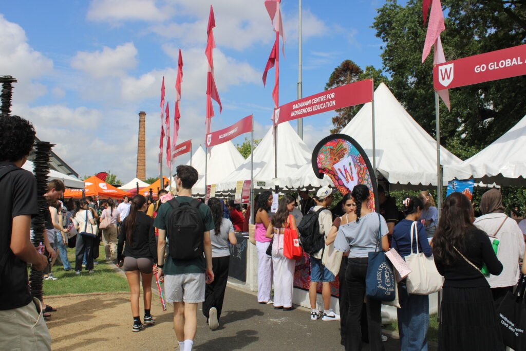 WSU students attending Welcome Week 2026